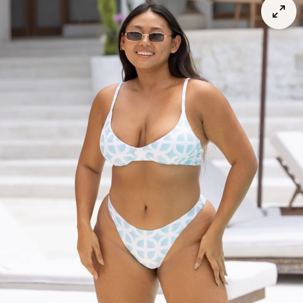 Kenny Flowers - The Maldives - Sporty Bikini Bottom - M - NWT
